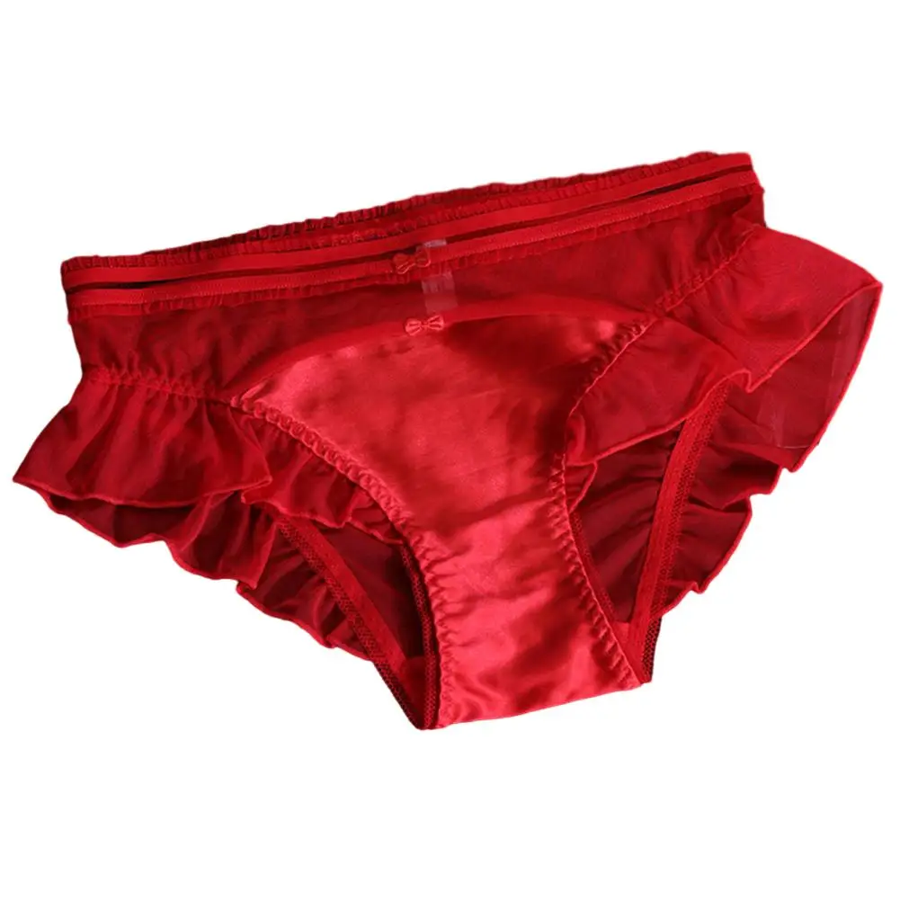 Sexy Women Red Panties New Year Lingerie Ultra-thin Lace Transparent Briefs Oily Lightweight Panties Lady Erotic Underpants
Sexy Women Red Panties New Year Lingerie Ultra-thin Lace Transparent Briefs Oily Lightweight Panties Lady Erotic Underpants