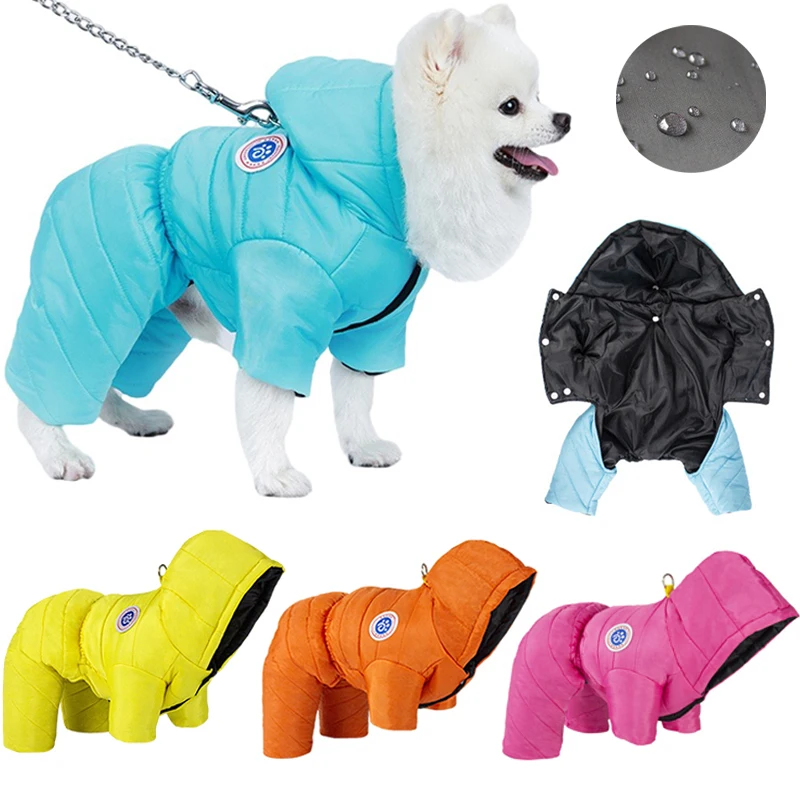 Winter Warm Dog Jumpsuit Pet Overalls Puppy Waterproof Hoodies Coat for Small Medium Dog Clothes Poodle Jacket Chihuahua Costume
Winter Warm Dog Jumpsuit Pet Overalls Puppy Waterproof Hoodies Coat for Small Medium Dog Clothes Poodle Jacket Chihuahua Costume
