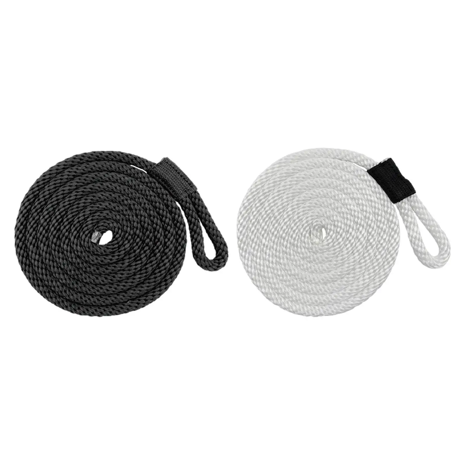 

Boat Fender Line 3/8 inch 6.56 ft with Eyelet Wear Resistant Nylon High Strength Docking Boat Line Dock Line Mooring Marine Rope