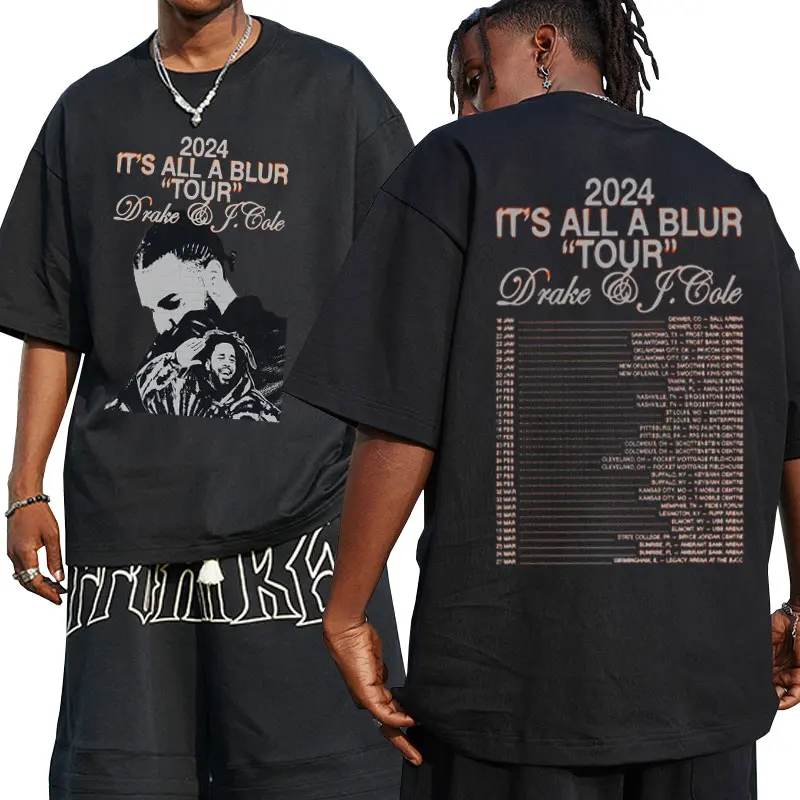Rapper Drake J Cole Big As The What Tour T Shirt Men's Women Vintage Hip Hop T Shirts Short Sleeve Male T-shirt Streetwear Tops
Rapper Drake J Cole Big As The What Tour T Shirt Men's Women Vintage Hip Hop T Shirts Short Sleeve Male T-shirt Streetwear Tops