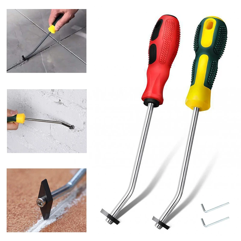 1Pc Professional Ceramic Tile Joint Cleaning Tool Grout Caulking Removal Seams Gap Corner Cleaner Scraper Scrubber Hand Tool
1Pc Professional Ceramic Tile Joint Cleaning Tool Grout Caulking Removal Seams Gap Corner Cleaner Scraper Scrubber Hand Tool