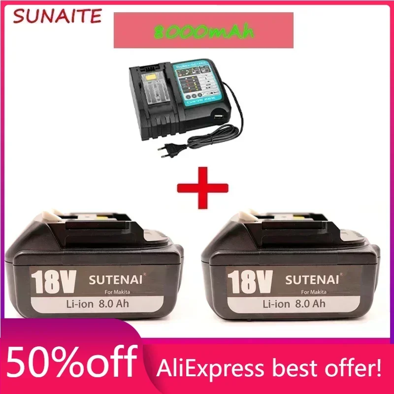 18650 rechargeable battery, Makita backup battery, 18v8000mah with 4A charger, bl1840 bl1850 bl1830 bl1860b lxt400
18650 rechargeable battery, Makita backup battery, 18v8000mah with 4A charger, bl1840 bl1850 bl1830 bl1860b lxt400