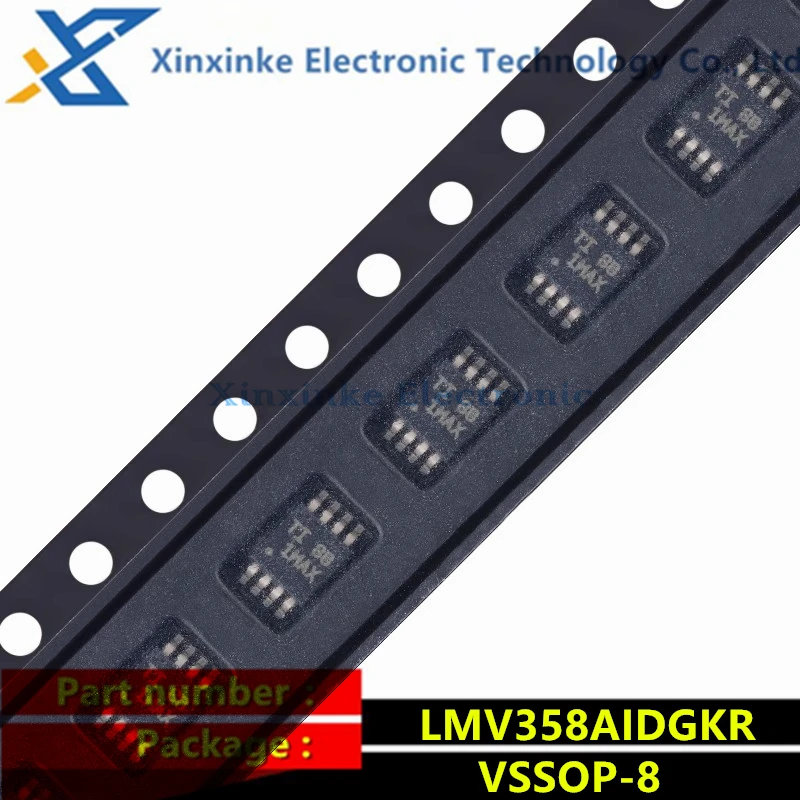 LMV358AIDGKR VSSOP-8 1MAX Op Amps Dual Low-Voltage Cost-Optimized Rail-to-Rail Output Operational Amplifier IC rand New Original
LMV358AIDGKR VSSOP-8 1MAX Op Amps Dual Low-Voltage Cost-Optimized Rail-to-Rail Output Operational Amplifier IC rand New Original
