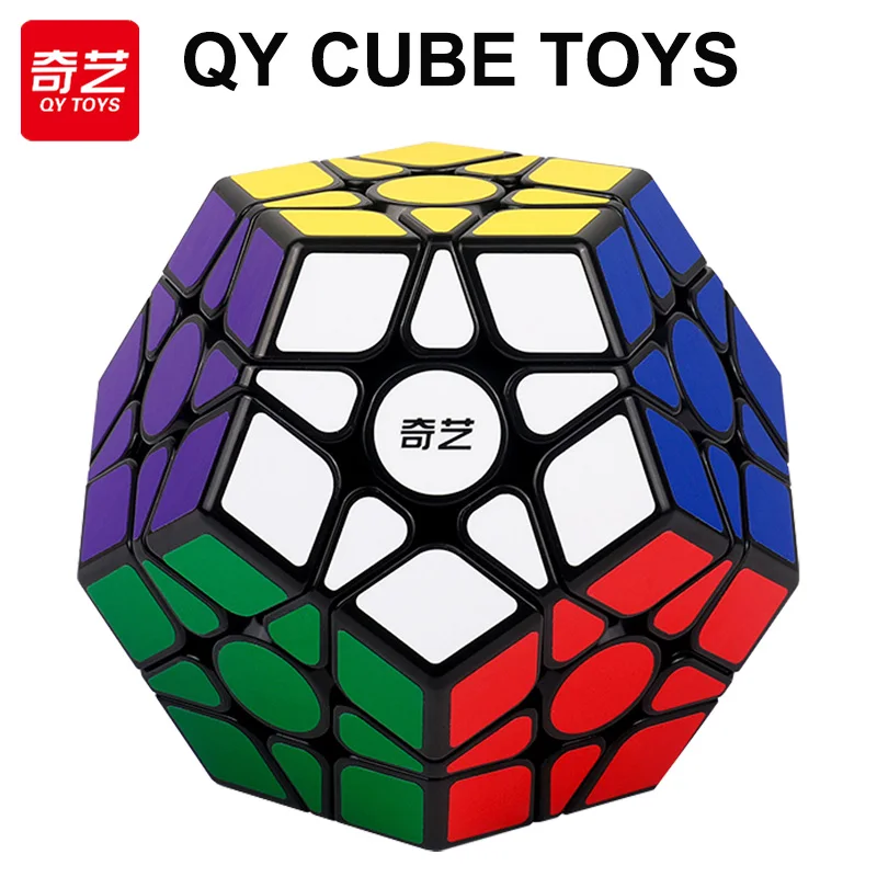 

QiYi Qiheng Speedcube кубик Megaminx 3x3 Dodecahedron, профессиональный скоростной пазл, 12 лиц, детская игрушка, Специальный оригинальный Cubo Magico кубик рубика