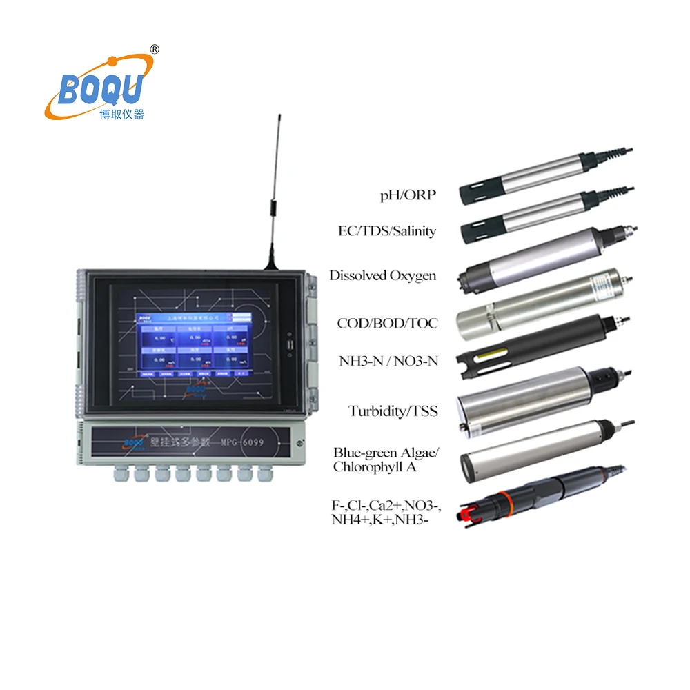 BOQU MPG-6099 TSS DO EC Chlorine COD BOD Ammonium Online Multiparameter Water Quality Sensor
BOQU MPG-6099 TSS DO EC Chlorine COD BOD Ammonium Online Multiparameter Water Quality Sensor
