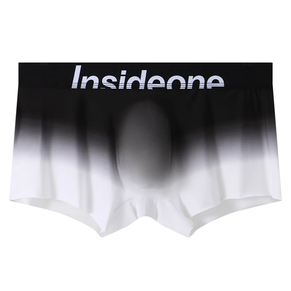 Men Underwear Boxer Briefs Flex Waistband Colorful Panties Middle Waist Comfort Sleep Bottoms Gradient Ice Silk Men's Boxers
Men Underwear Boxer Briefs Flex Waistband Colorful Panties Middle Waist Comfort Sleep Bottoms Gradient Ice Silk Men's Boxers