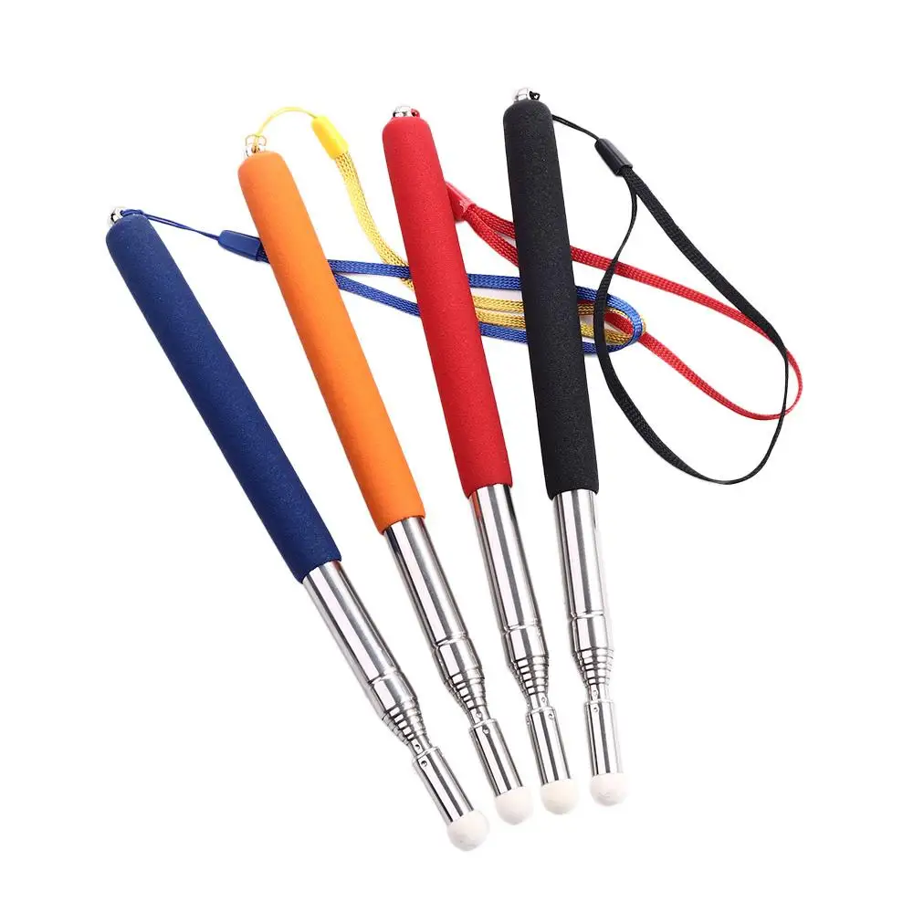 1M Extendable Stainless Steel Retractable Teaching Pointer Pen Felt Head Hand Pointer Presenter Pointing
1M Extendable Stainless Steel Retractable Teaching Pointer Pen Felt Head Hand Pointer Presenter Pointing