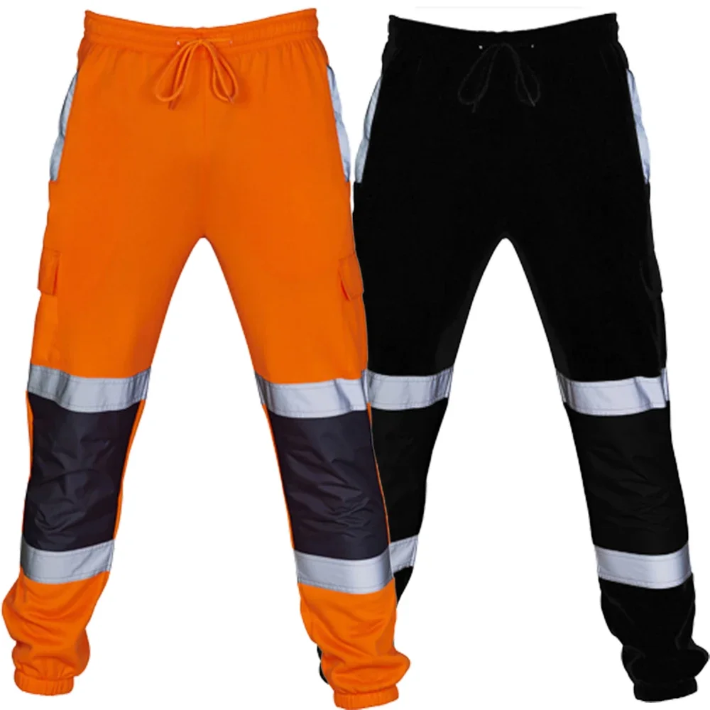 Men Roadside Emergency Work Uniform Pants Safety Sweat Pants Striped Reflective Pant Jogging Trousers Joggers Patchwork Workwear
Men Roadside Emergency Work Uniform Pants Safety Sweat Pants Striped Reflective Pant Jogging Trousers Joggers Patchwork Workwear