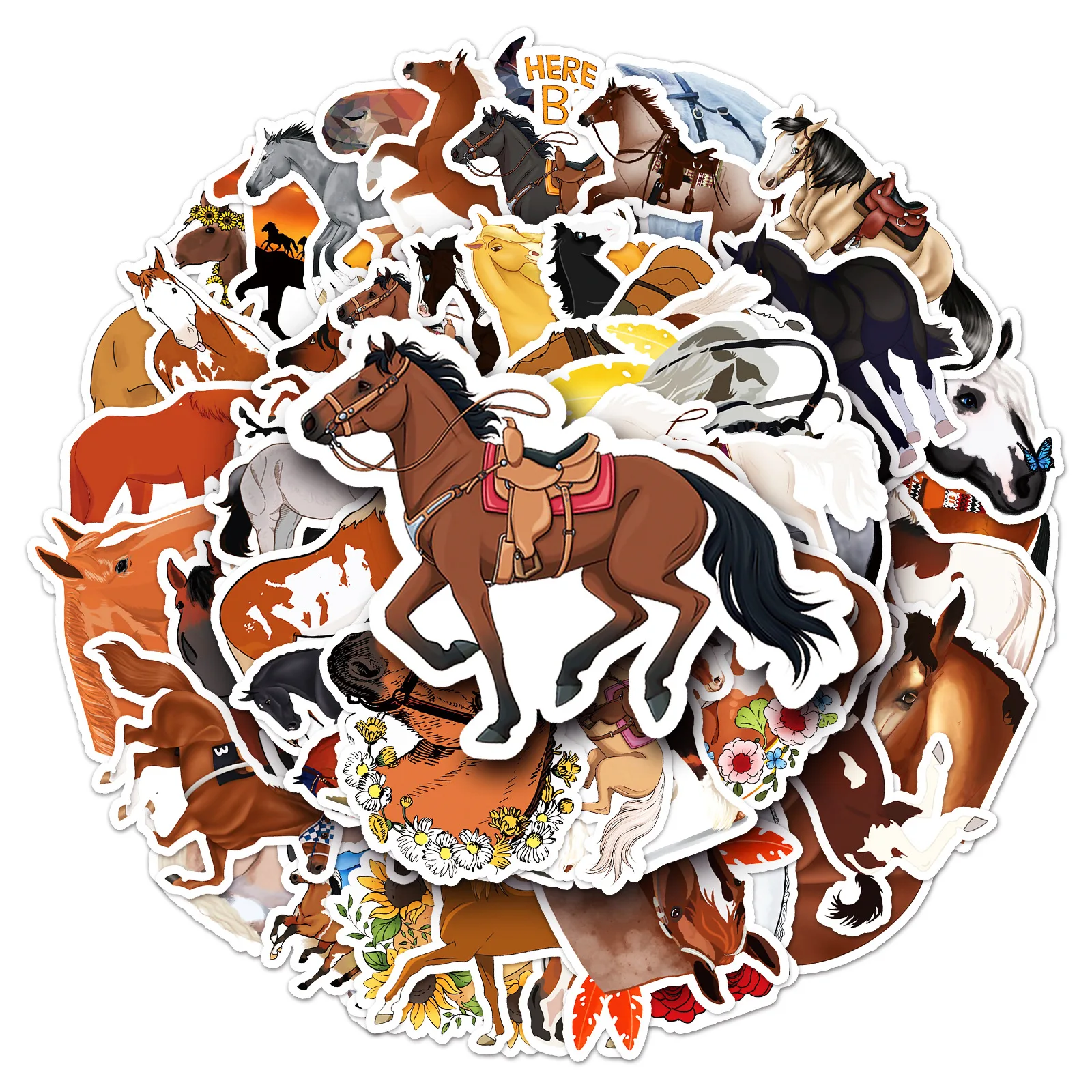 10/30/50PCS Cool Horse Stickers Aesthetic Graffiti Decals Decoration DIY Laptop Phone Luggage Fridge Car Animal Sticker Gift Toy
10/30/50PCS Cool Horse Stickers Aesthetic Graffiti Decals Decoration DIY Laptop Phone Luggage Fridge Car Animal Sticker Gift Toy