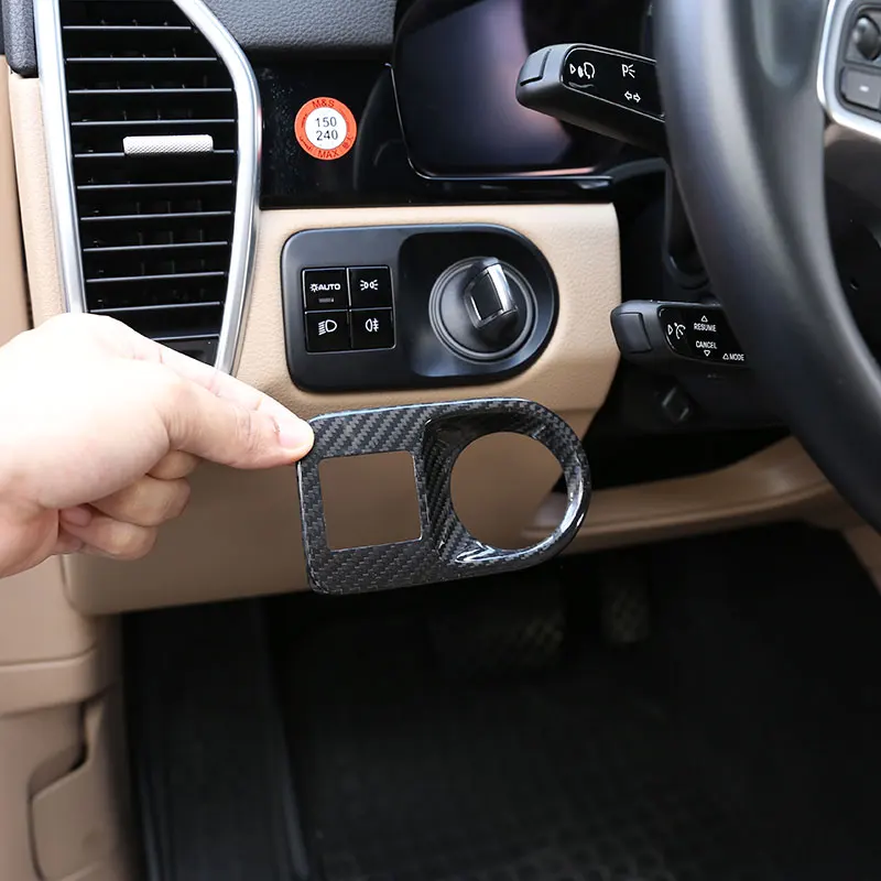 For Porsche Cayenne 2018 2019 2020 2021 2022 2023 Real Carbon Fiber Car Headlight Switch Frame Trim cover Car Accessories
For Porsche Cayenne 2018 2019 2020 2021 2022 2023 Real Carbon Fiber Car Headlight Switch Frame Trim cover Car Accessories