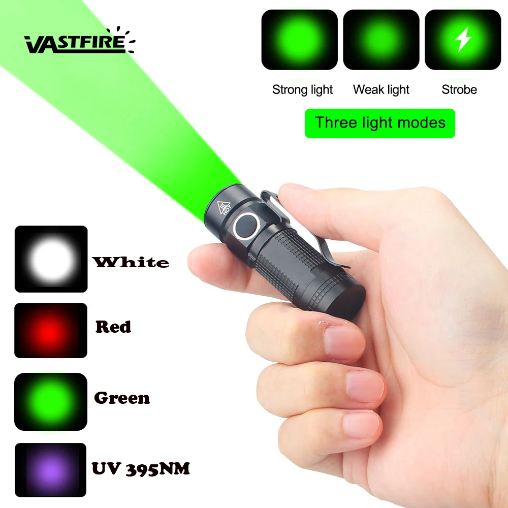 Mini LED UV 395nm CLIP EDC Flashlight USB Rechargeable Outdoor Portable Hiking Tiny 3 Modes Torch Waterproof Lamp+16340+Charger
Mini LED UV 395nm CLIP EDC Flashlight USB Rechargeable Outdoor Portable Hiking Tiny 3 Modes Torch Waterproof Lamp+16340+Charger