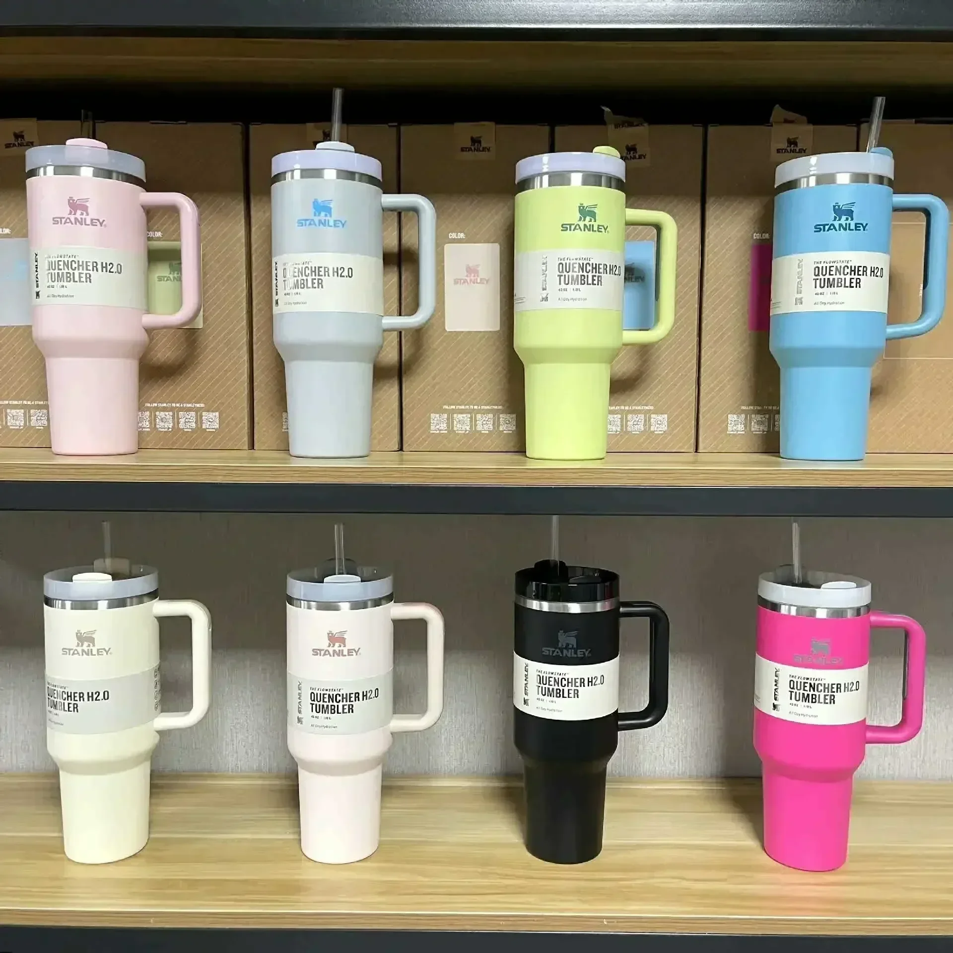 1.18L 40oz H2.0 Tumbler With Handle Lids Adventure Quencher Stainless Steel Coffee Termos Cup Car Mug Vacuum Leak Proof Cup Gift
1.18L 40oz H2.0 Tumbler With Handle Lids Adventure Quencher Stainless Steel Coffee Termos Cup Car Mug Vacuum Leak Proof Cup Gift