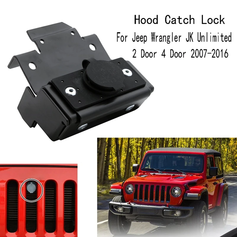 Новая Металлическая защелка для Jeep Wrangler JK, неограниченная 2 дверь, 4 двери, 2007-2016
Новая Металлическая защелка для Jeep Wrangler JK, неограниченная 2 дверь, 4 двери, 2007-2016