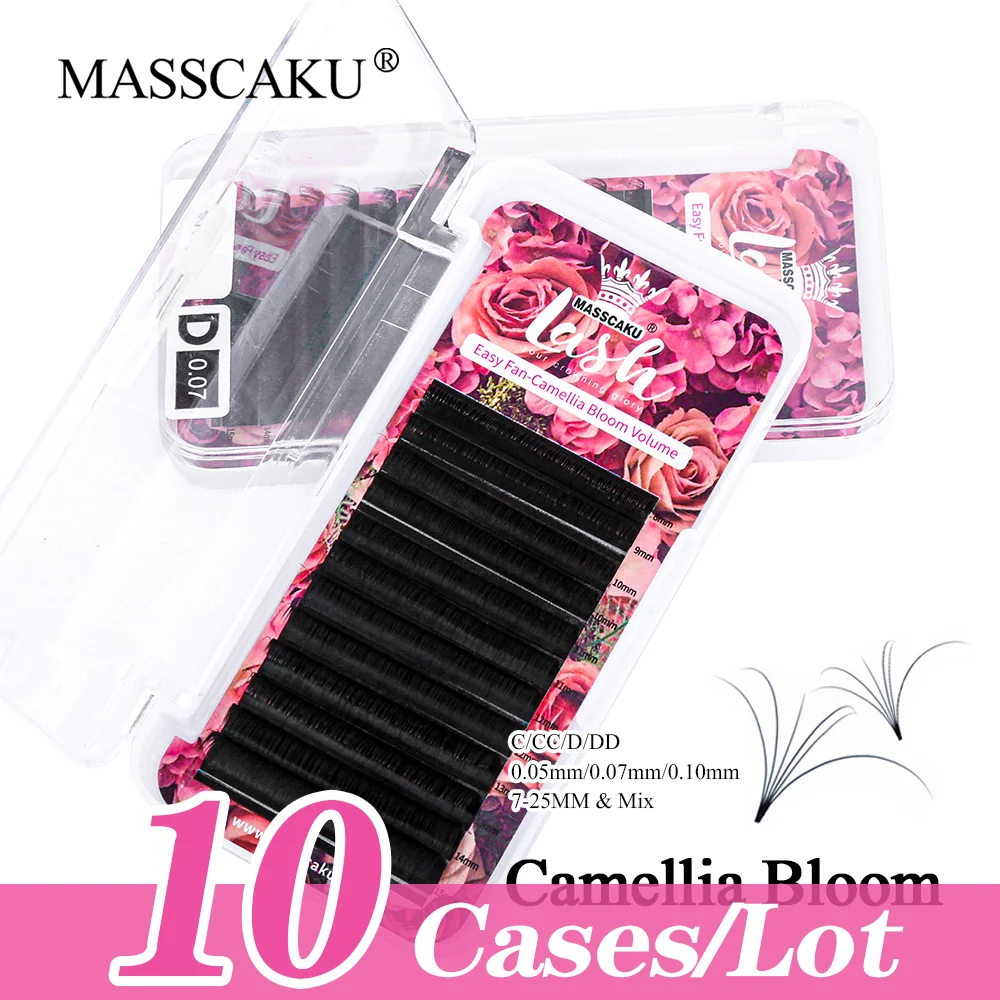 High quality 10cases/lot super matte easy fanning volume 12 rows synthetic fiber materials eyelashes extension easy to make fan
High quality 10cases/lot super matte easy fanning volume 12 rows synthetic fiber materials eyelashes extension easy to make fan