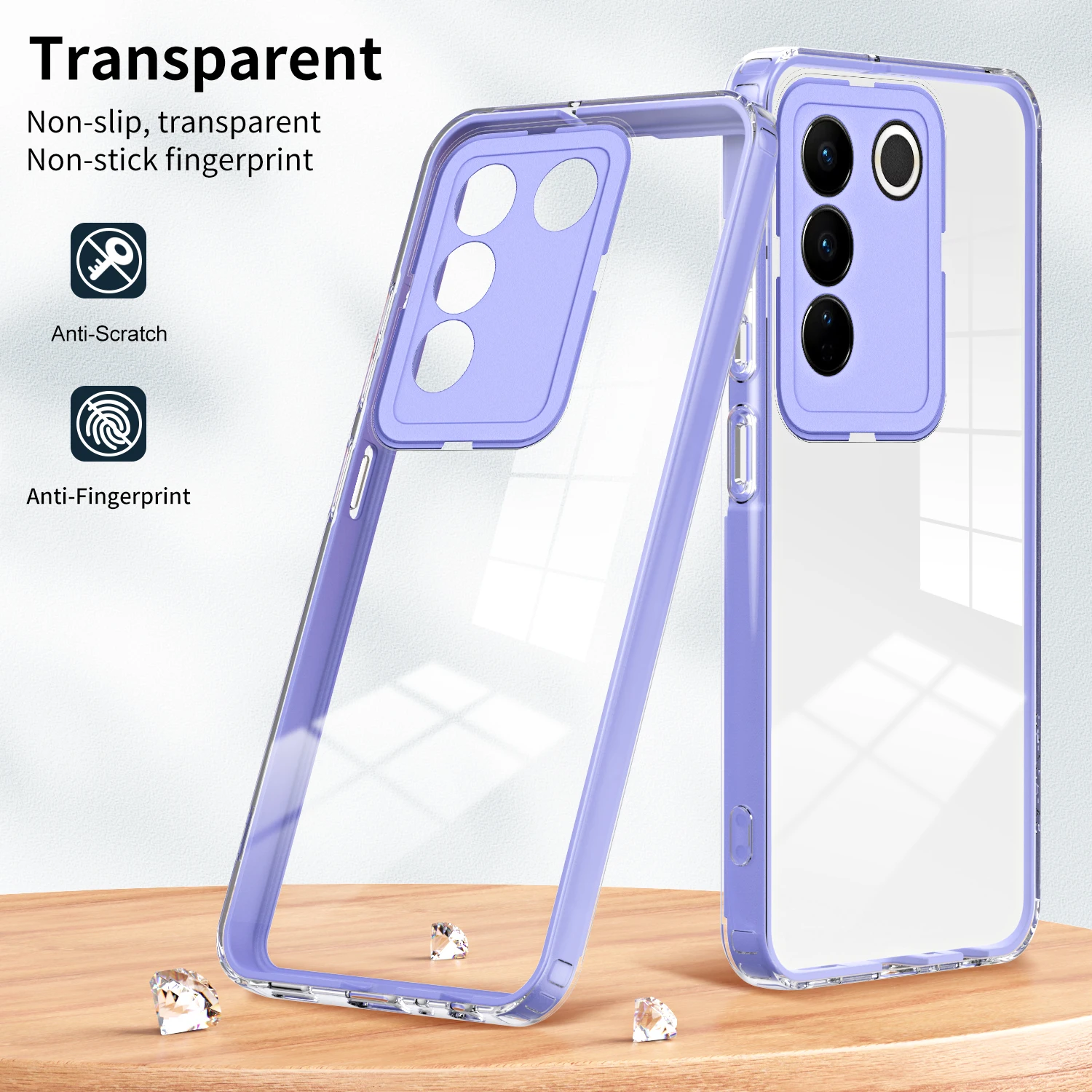 for vivo V27 Case 3 IN 1 Frame Clear Luxury Camera Protector Soft Edges Hard Shockproof Cute Phone Cover vivoV27 V2231 V2246
for vivo V27 Case 3 IN 1 Frame Clear Luxury Camera Protector Soft Edges Hard Shockproof Cute Phone Cover vivoV27 V2231 V2246