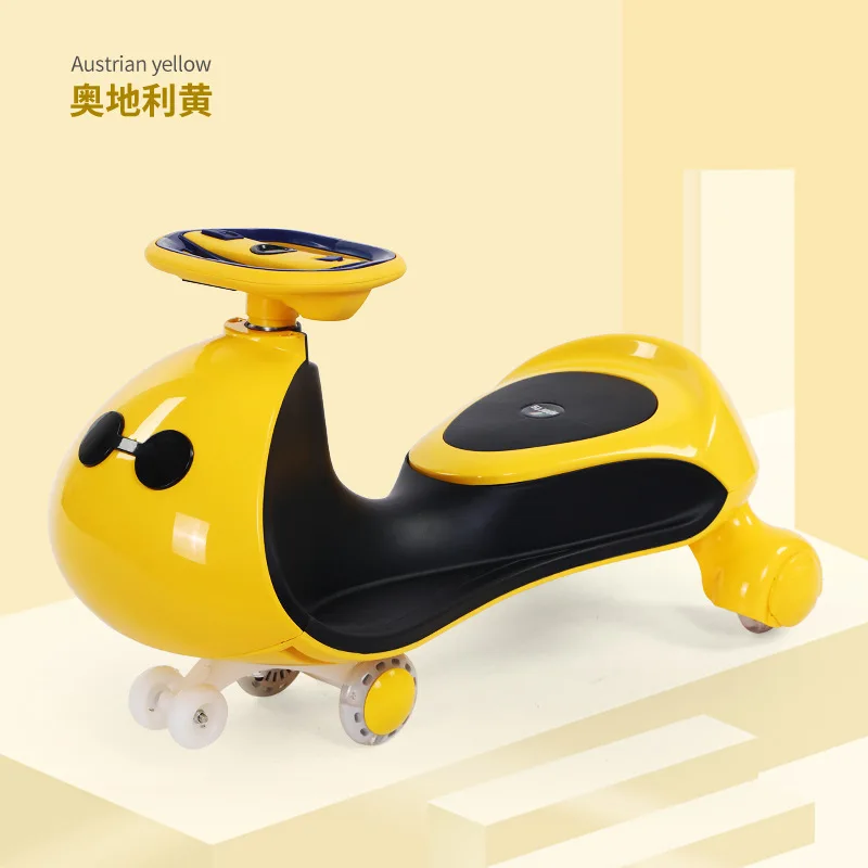 

Twist Car Children's Universal Wheel Anti-rollover Adults Can Sit on The Baby Rocking Car Infant Slippery Pulley