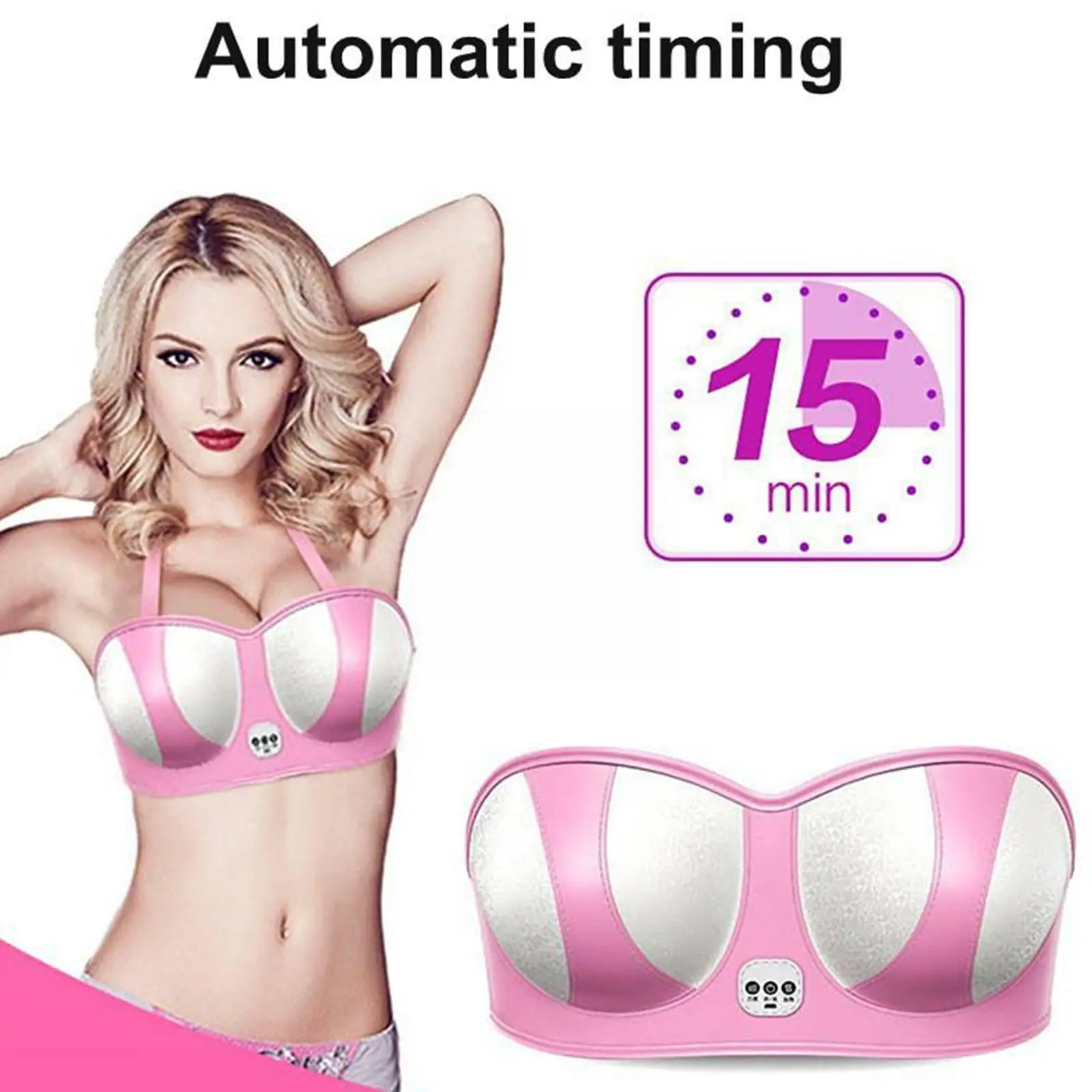 Electric Breast Massage Bra Vibration Chest Massager Enhancer Growth Stimulator Enlargement Machine Breast Massage
Electric Breast Massage Bra Vibration Chest Massager Enhancer Growth Stimulator Enlargement Machine Breast Massage