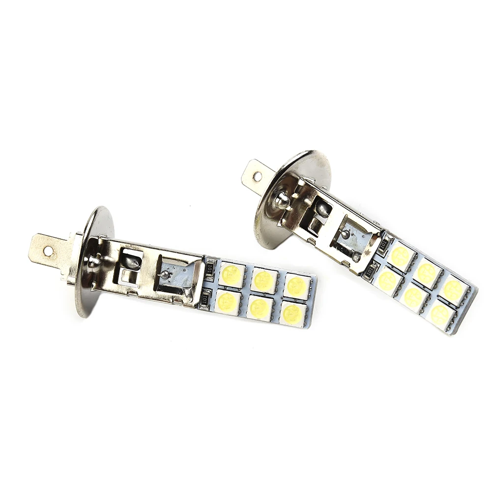 2PCs/set Car NEW H1-12SMD-5050 6000K Super White 55W LED Headlight Bulbs Kit Auto Fog Driving Light Replacement
2PCs/set Car NEW H1-12SMD-5050 6000K Super White 55W LED Headlight Bulbs Kit Auto Fog Driving Light Replacement