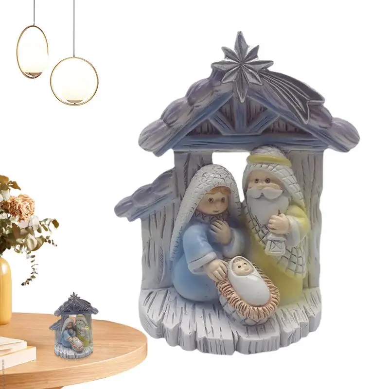 

Christmas Cartoon Resin Crafts Figurine Ornaments Crafts Decor With Delicate Texture For Study Room Bedroom Garden Living Room