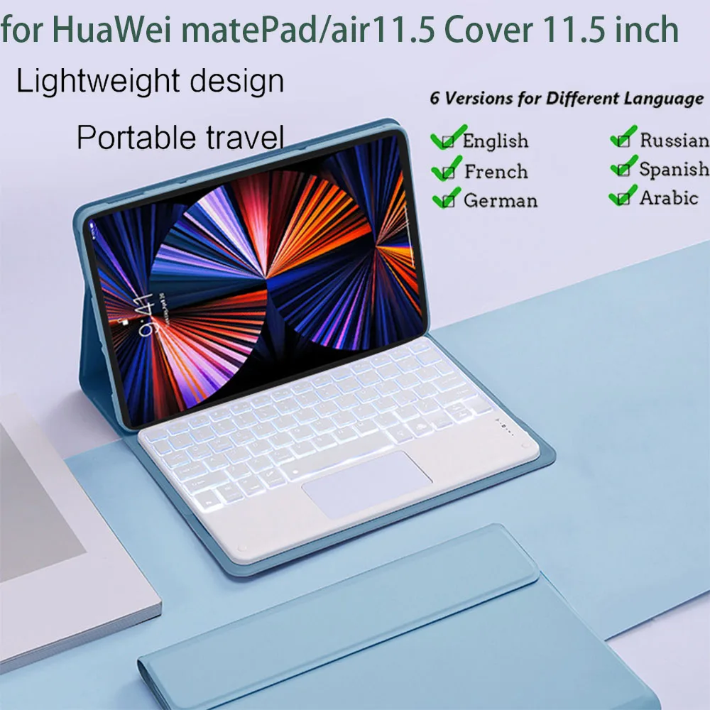 portable spli Magnetic Keyboard Cover for Huawei matepad 11.5air11.5 cover11.5inch Supports Russian Hebrew Arabic French Spanish
portable spli Magnetic Keyboard Cover for Huawei matepad 11.5air11.5 cover11.5inch Supports Russian Hebrew Arabic French Spanish