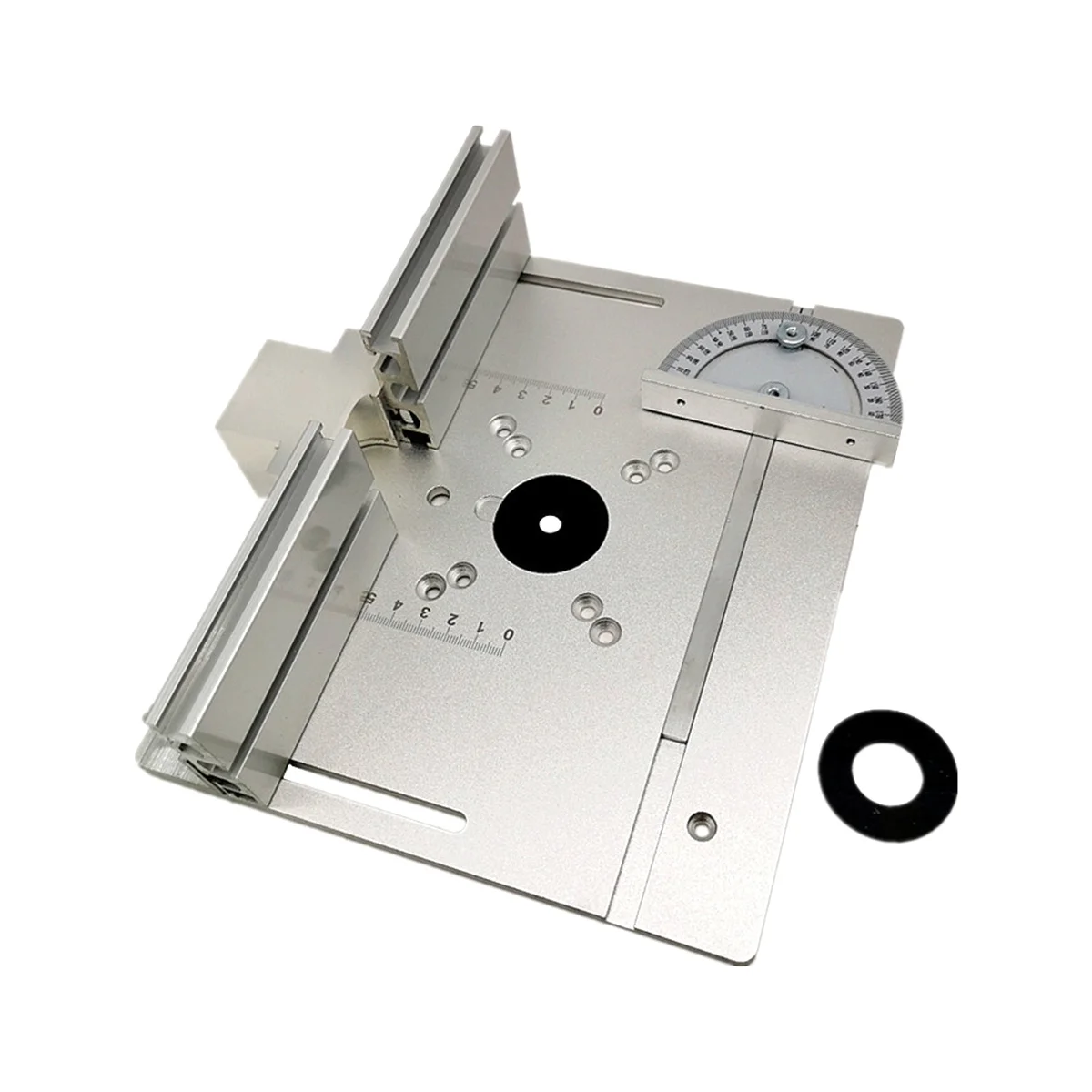 Router Table Insert Board Electric Wood Milling Flip Board Electric Wood Milling Table for Woodworking Workbench Silver
Router Table Insert Board Electric Wood Milling Flip Board Electric Wood Milling Table for Woodworking Workbench Silver