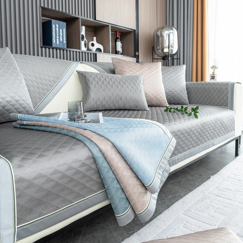 Summer Ice Silk Sofa Cover Cushion Non-Slip Cool Seat Cushion Washed Four Seasons Universal Cool Cushion Rattan Sofa Ice Cover
Summer Ice Silk Sofa Cover Cushion Non-Slip Cool Seat Cushion Washed Four Seasons Universal Cool Cushion Rattan Sofa Ice Cover