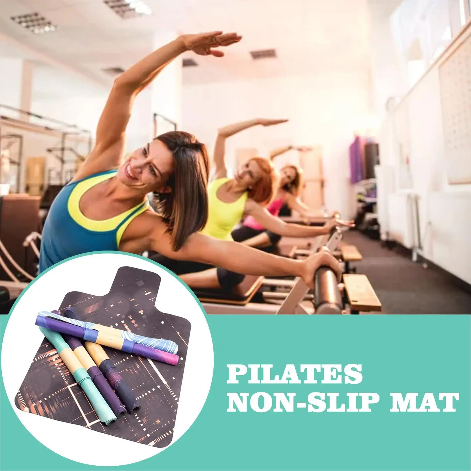 Pilates Reformer Core Training Mat Pilates Suede Rubber Yoga Mat Non Mat Positioning Slip Bed Reconstituted
Pilates Reformer Core Training Mat Pilates Suede Rubber Yoga Mat Non Mat Positioning Slip Bed Reconstituted
