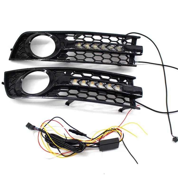 Applicable To 01-05 A4 B6 Front Bumper Grille Fog Lamp Frame Streamer Daytime Running Lamp Turn Signal Lamp
Applicable To 01-05 A4 B6 Front Bumper Grille Fog Lamp Frame Streamer Daytime Running Lamp Turn Signal Lamp
