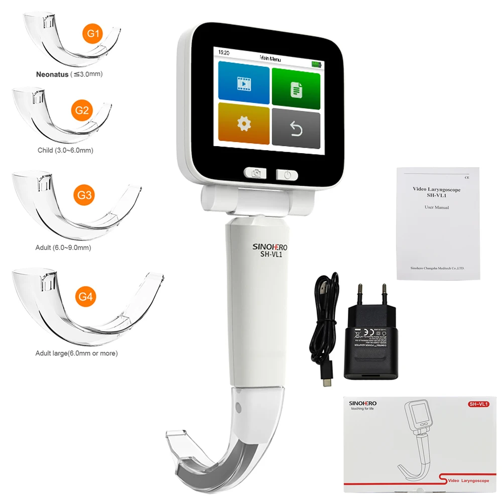 Medical Equipment Factory Price Digital Video Laryngoscope Reusable Wireless Charge Veterinary Laryngoscope For Hospital
Medical Equipment Factory Price Digital Video Laryngoscope Reusable Wireless Charge Veterinary Laryngoscope For Hospital
