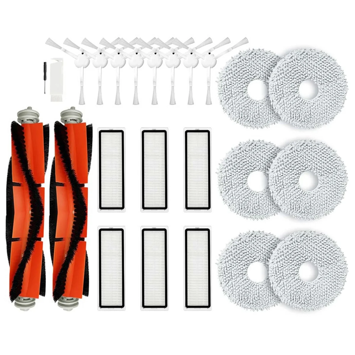 For Xiaomi S10+ / S10 Plus Robot Vacuum Cleaner Main Side Brush Mop Cloth Hepa Filter Replacemnet Spare Parts
For Xiaomi S10+ / S10 Plus Robot Vacuum Cleaner Main Side Brush Mop Cloth Hepa Filter Replacemnet Spare Parts