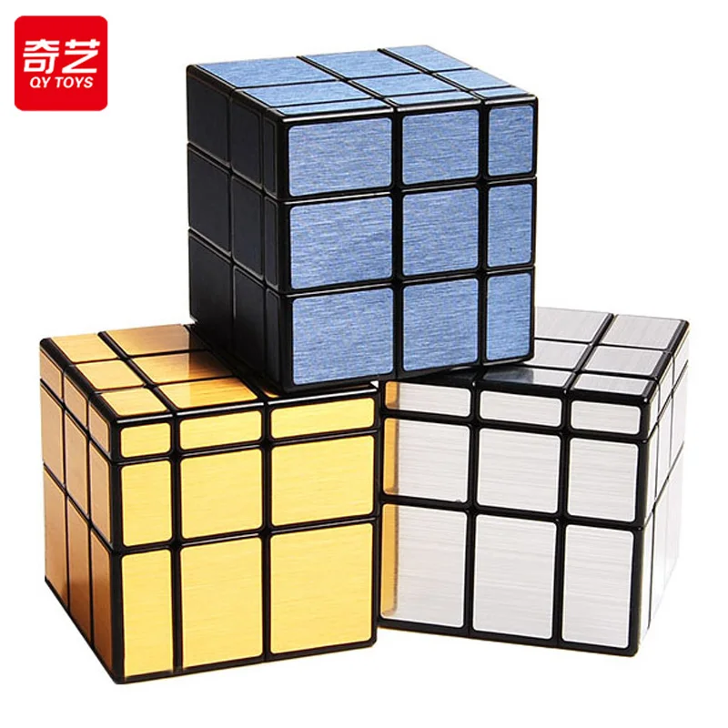 

QiYi Mirror Special Magic Cube 3x3x3 2x2x2 Professional 3x3 2x2 Speed Puzzle Children Fidget Toys Speedcube Original Cubo Magico