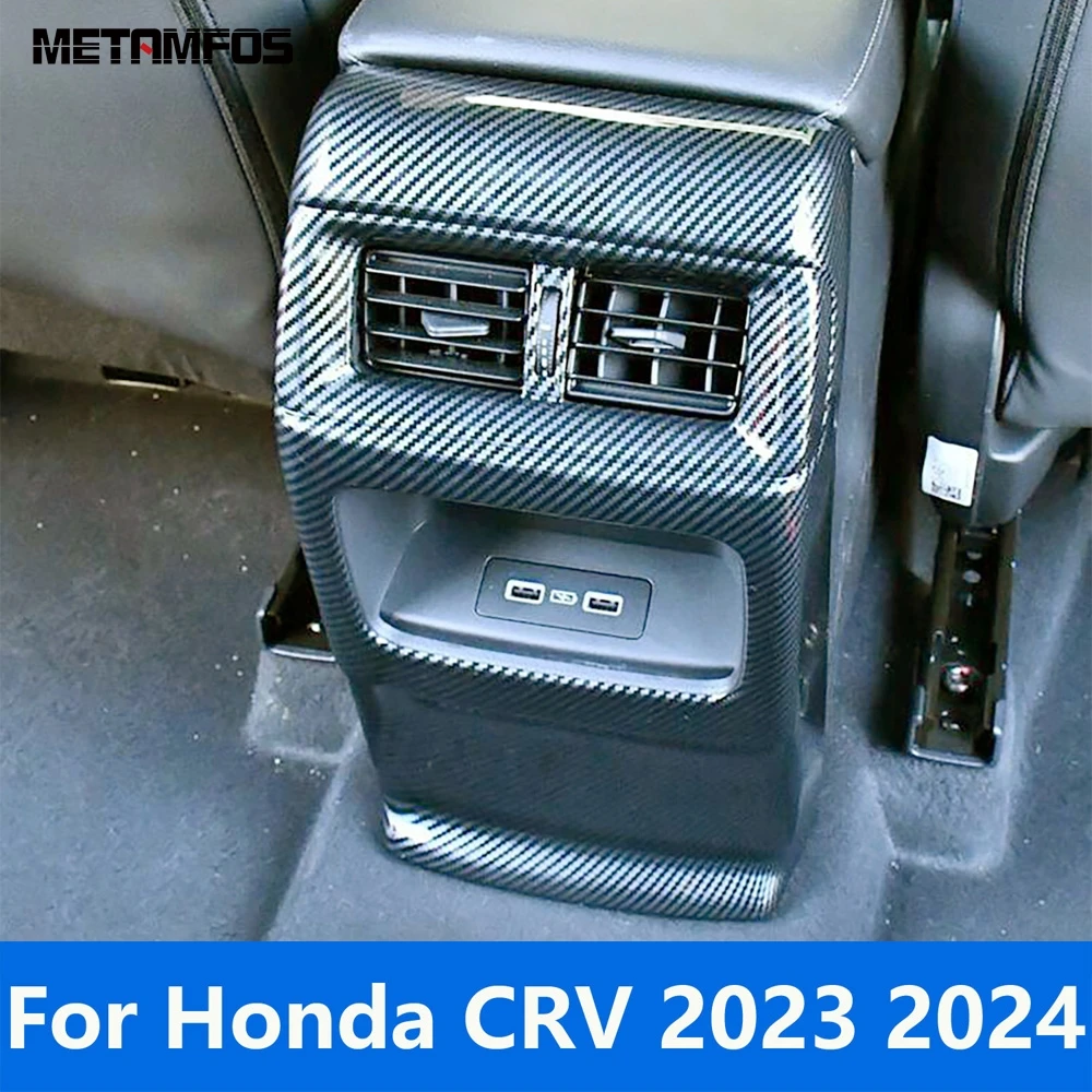 Для Honda CR-V CRV 2023 2024 подлокотник из углеродного волокна Задняя Крышка вентиляционного отверстия отделка рамка стикер аксессуары Стайлинг автомобиля
Для Honda CR-V CRV 2023 2024 подлокотник из углеродного волокна Задняя Крышка вентиляционного отверстия отделка рамка стикер аксессуары Стайлинг автомобиля