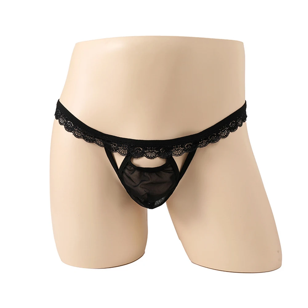 Sexy Men Sissy Briefs Lace See-Through G-string Low Rise T-back Thong Pouch Hollow Bikini Panties Gay Man Erotic Underwear
Sexy Men Sissy Briefs Lace See-Through G-string Low Rise T-back Thong Pouch Hollow Bikini Panties Gay Man Erotic Underwear