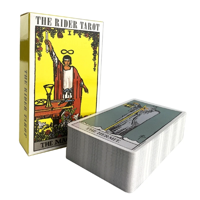 

The Rider Tarot Cards Deck Edition English Fate Divination Family Party Oracle Board Game Fortune-telling