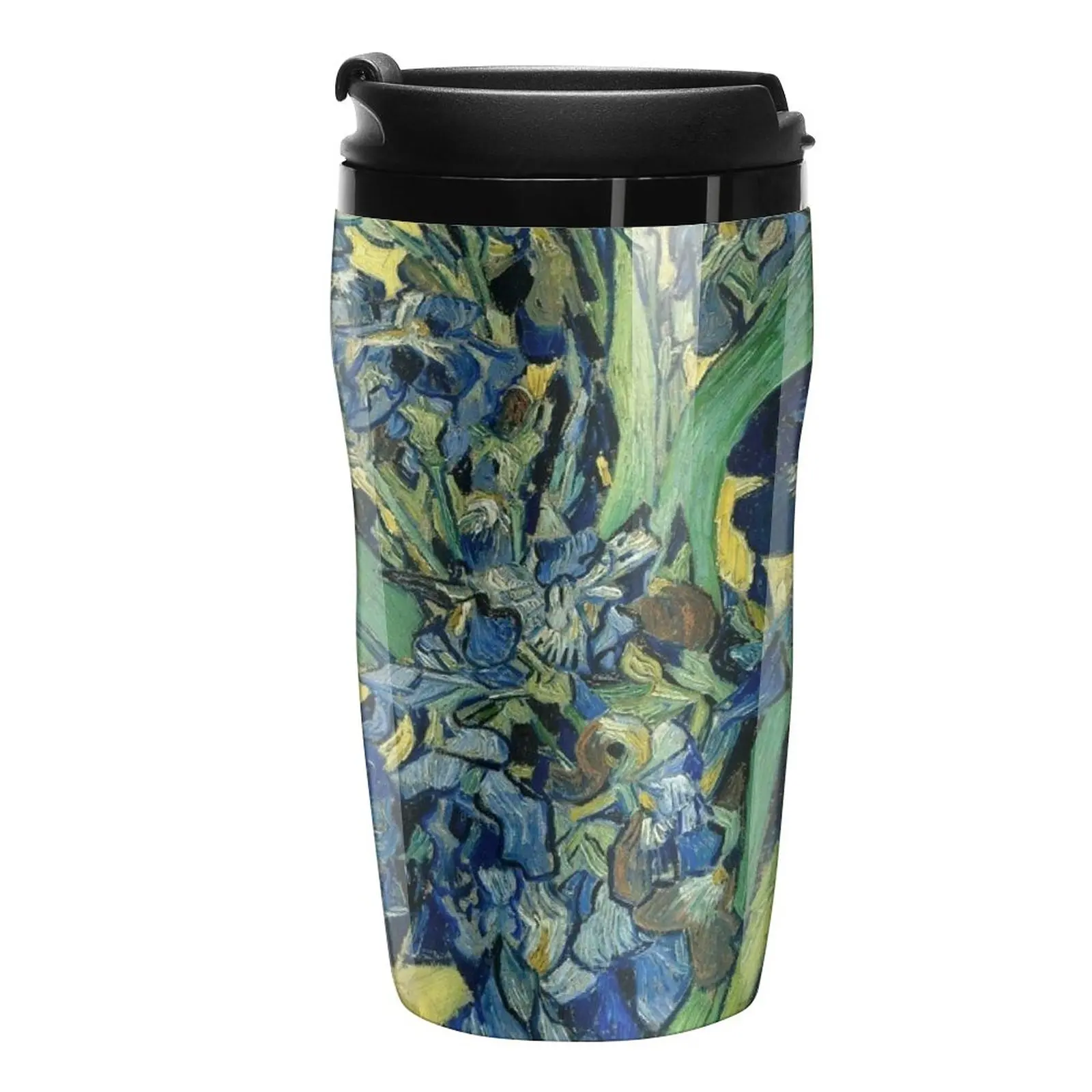 

New Vincent van Gogh - Irises, 1890 Travel Coffee Mug Butterfly Cup Coffee And Tea Cute And Different Cups Espresso Shot