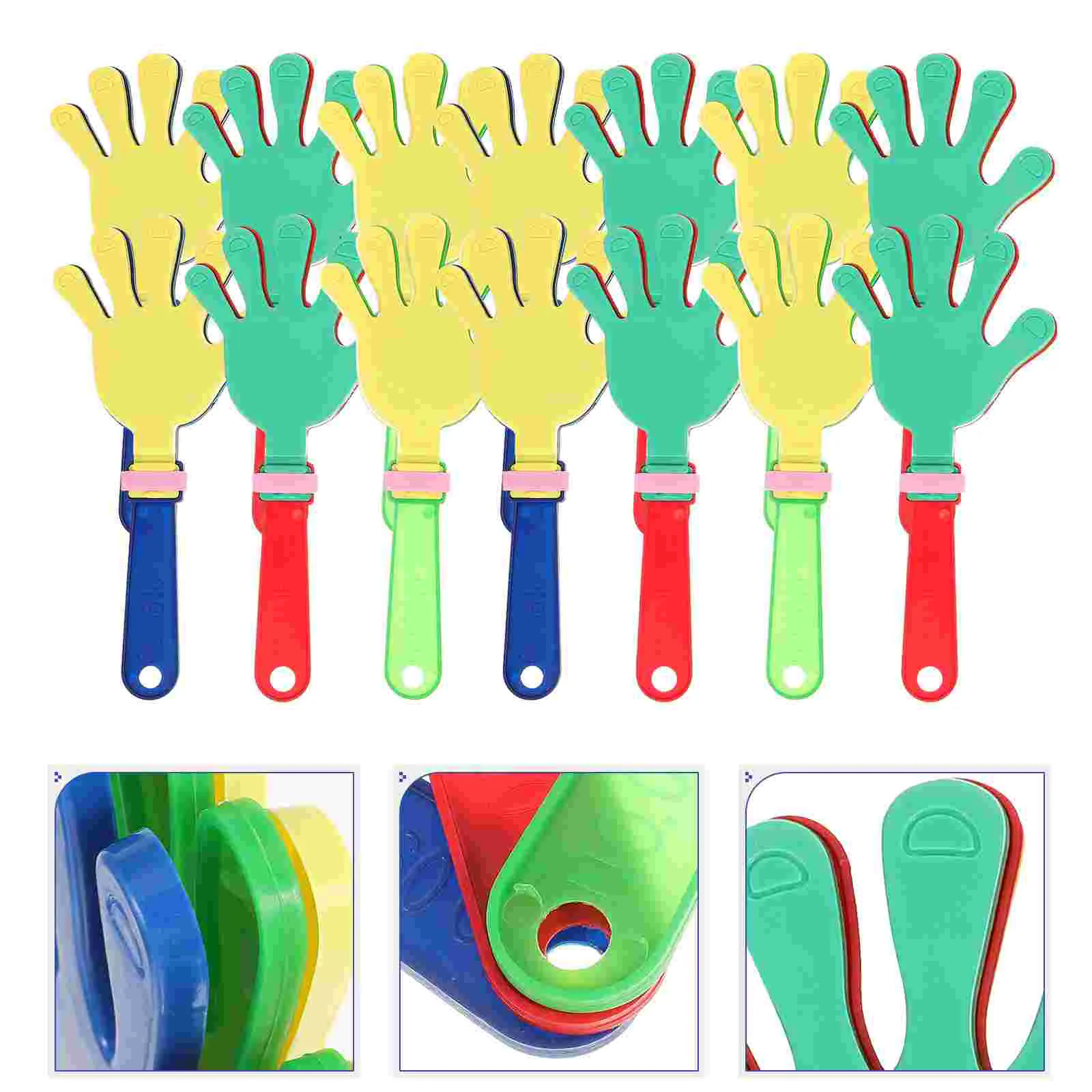Hand Clappers Hands Clapping Concert Party Cheering Props Noisemaker Toys Party Favors for Children Kids
Hand Clappers Hands Clapping Concert Party Cheering Props Noisemaker Toys Party Favors for Children Kids
