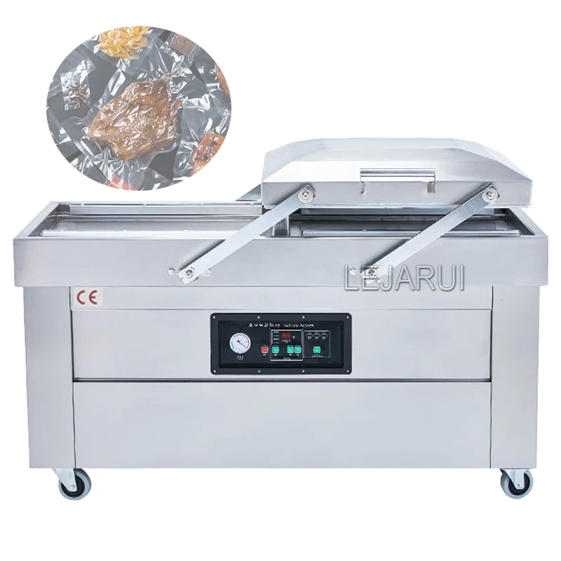 220v Double Chamber Vacuum Packaging Machine Automatic Vacuum-Packer sealer Vegetables/rice/millet Vacuum Sealer
220v Double Chamber Vacuum Packaging Machine Automatic Vacuum-Packer sealer Vegetables/rice/millet Vacuum Sealer