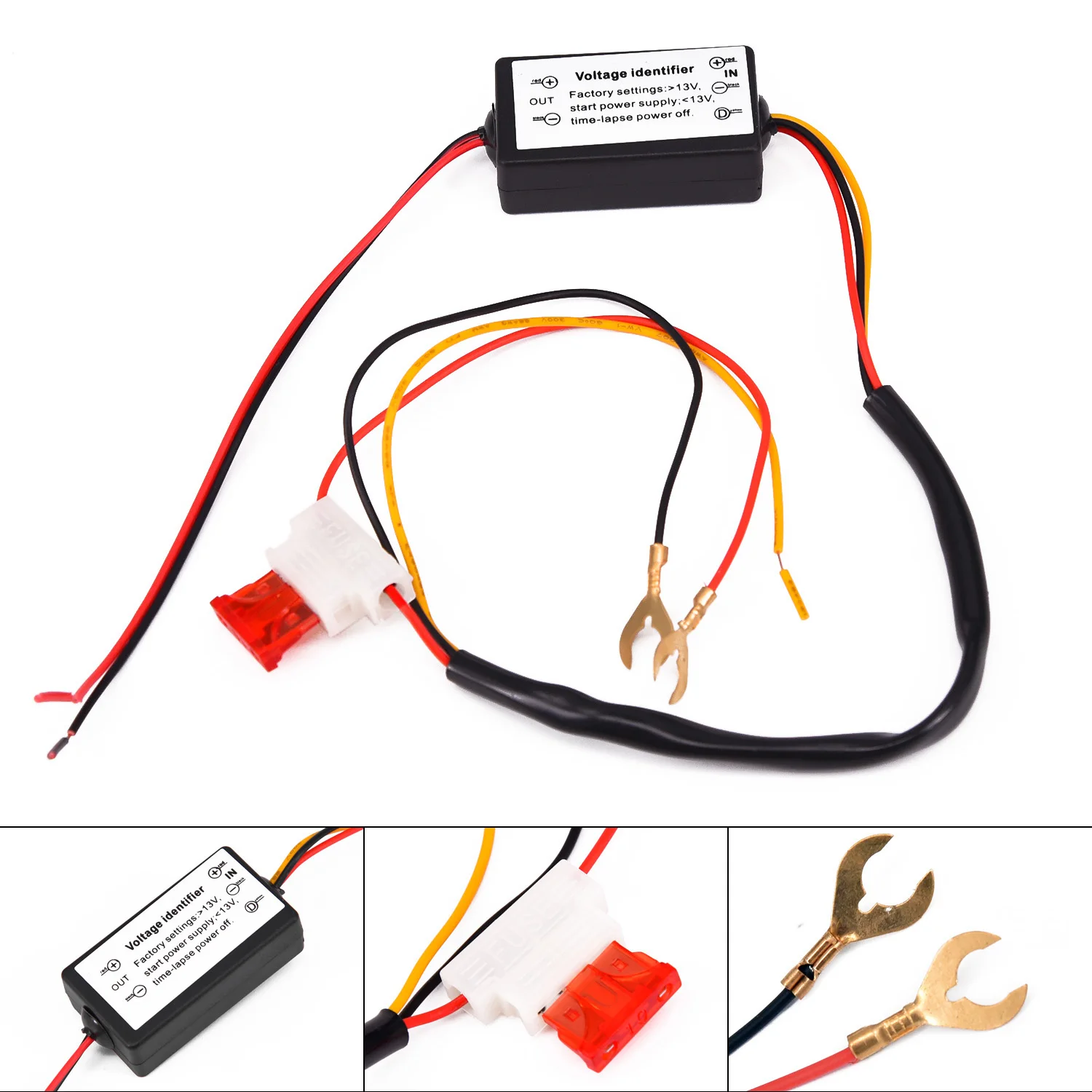Car 1.7*2.1*3.9cm Vehicle Daytime Running Light Controller ON/OFF Waterproof 5A ABS LED Mini Reduction Time Delay
Car 1.7*2.1*3.9cm Vehicle Daytime Running Light Controller ON/OFF Waterproof 5A ABS LED Mini Reduction Time Delay