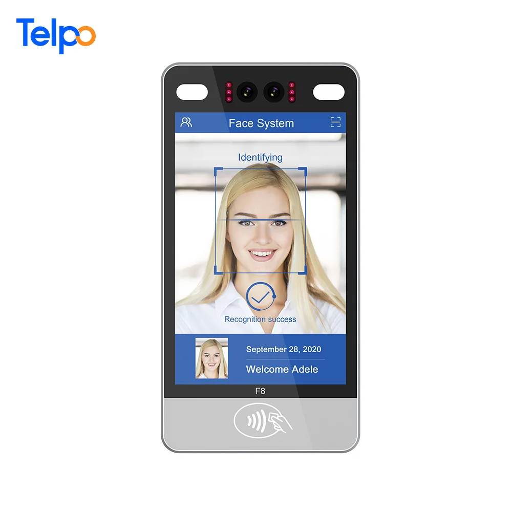 IP66 8-inch Camera android biometric time attendance machine face recognition terminal
IP66 8-inch Camera android biometric time attendance machine face recognition terminal