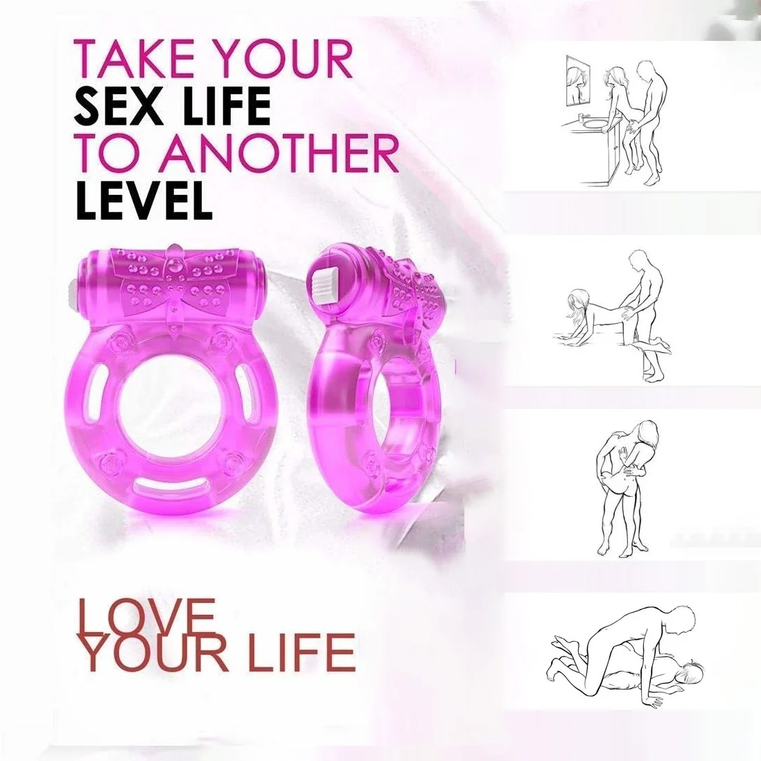 Vibrating Clitoral Stimulator Strong Penis Erect Cock Ring Cage Erection Enhance Sex Ability Product Sex Toys For Men Couple Vibrating Clitoral Stimulator Strong Penis Erect Cock Ring Cage Erection Enhance Sex Ability Product Sex Toys For Men Couple