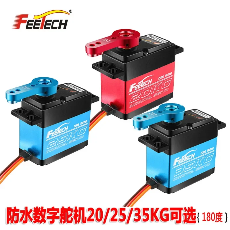 Ft5330m Metal Tooth High Torque Vehicle And Ship Robot Waterproof Digital Steering Gear 20kg 35kg Ft5320m
Ft5330m Metal Tooth High Torque Vehicle And Ship Robot Waterproof Digital Steering Gear 20kg 35kg Ft5320m