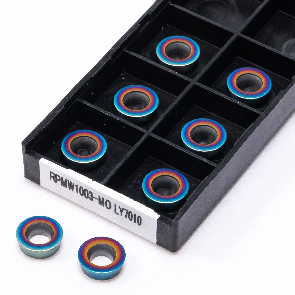 High Quality 10PCS Hard Alloy Blade Tool CNC RPMW Original External Turning RPMW1003MO JZ7060 Cutter Carbide Inserts
High Quality 10PCS Hard Alloy Blade Tool CNC RPMW Original External Turning RPMW1003MO JZ7060 Cutter Carbide Inserts