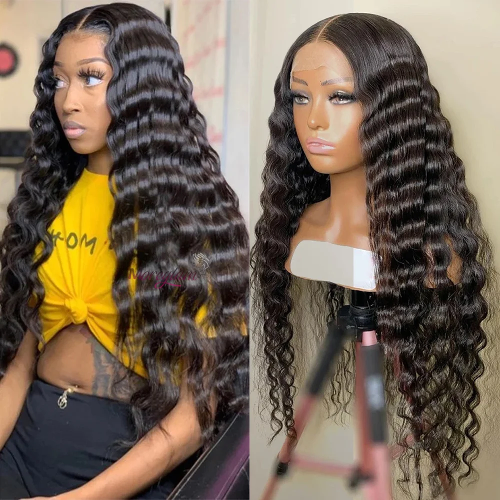 Loose Deep Wave Wigs 13X6 HD Lace Front Wig Human Hair Wigs For Women Perruqu Brazilian 4X4 5X5 6X6 Remy Curly Lace Closure Wig
Loose Deep Wave Wigs 13X6 HD Lace Front Wig Human Hair Wigs For Women Perruqu Brazilian 4X4 5X5 6X6 Remy Curly Lace Closure Wig