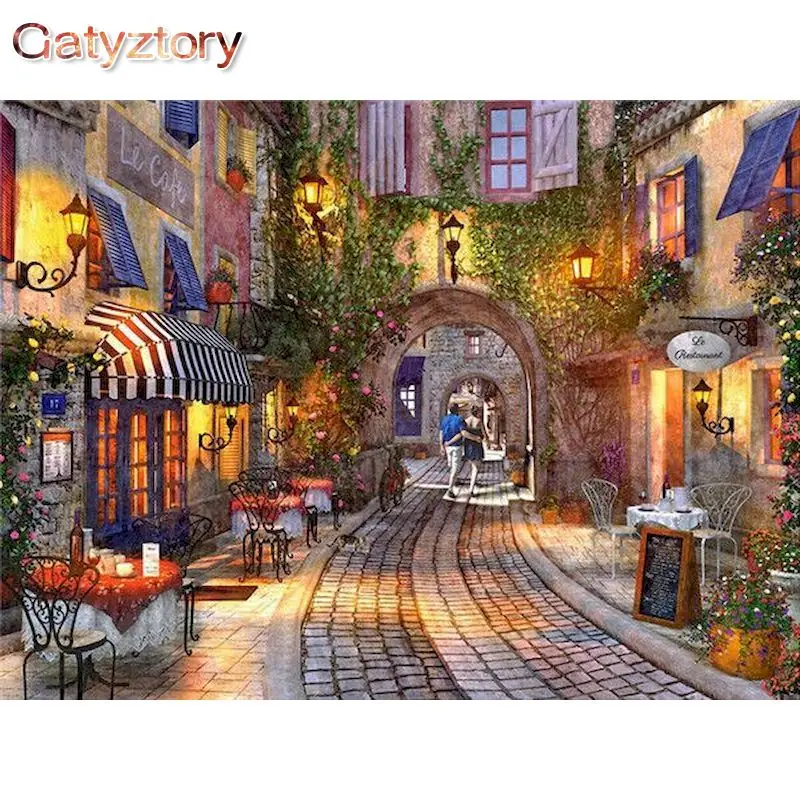 GATYZTORY Painting By Numbers DIY Town Landscape Room Decoration Wall Art Paint By Numbers For Adults Home Decoration 60x75cm
GATYZTORY Painting By Numbers DIY Town Landscape Room Decoration Wall Art Paint By Numbers For Adults Home Decoration 60x75cm