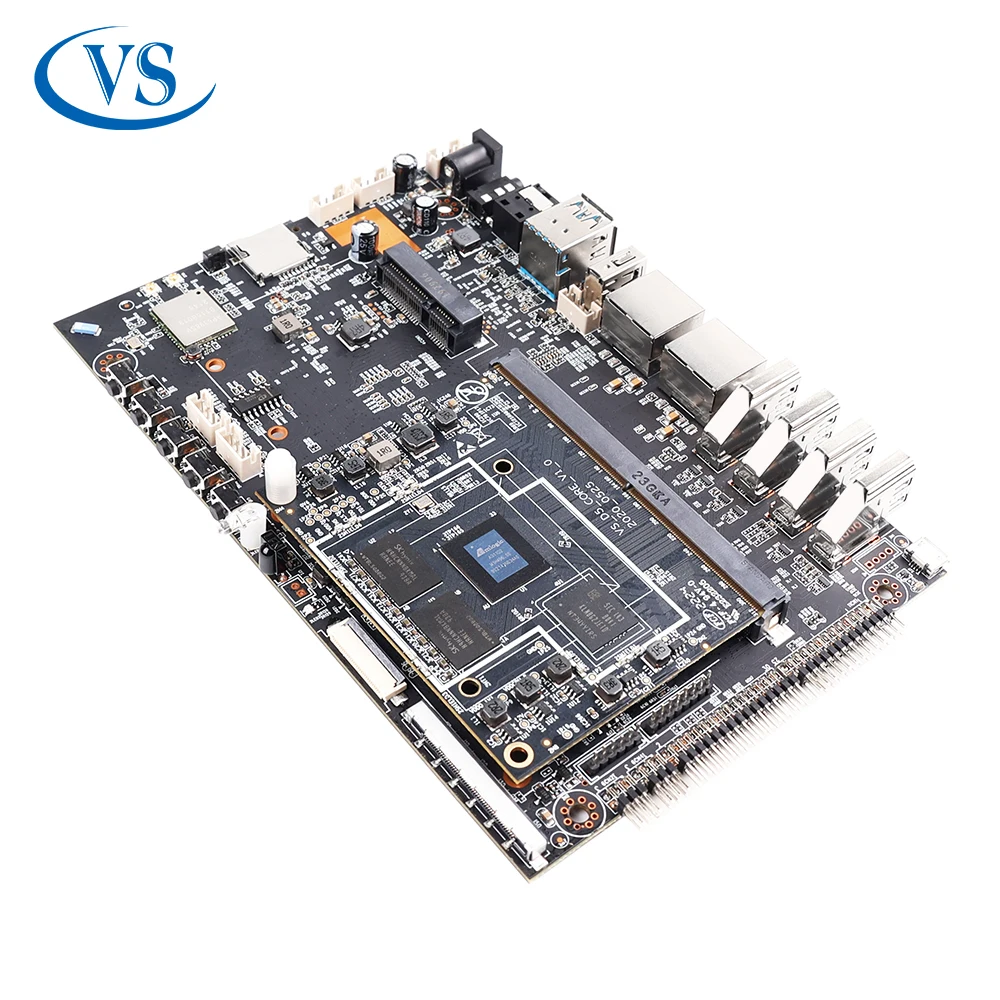Videostrong VS-D5 Amlogic A311D2 Android 11 1000M Smart Home Devices Development Board PCBA
Videostrong VS-D5 Amlogic A311D2 Android 11 1000M Smart Home Devices Development Board PCBA