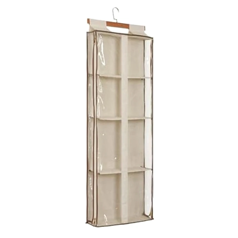 Clear Hanging Handbag Storage Organizer With Zippers, Easy Access Purse,Hat Storage Holder Over The Door Purse Organizer Durable
Clear Hanging Handbag Storage Organizer With Zippers, Easy Access Purse,Hat Storage Holder Over The Door Purse Organizer Durable