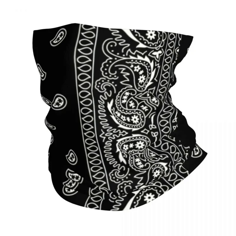 Paisley Chicano Bandana Style Winter Neck Warmer Windproof Wrap Face Scarf Ski Black And White Gaiter Headband
Paisley Chicano Bandana Style Winter Neck Warmer Windproof Wrap Face Scarf Ski Black And White Gaiter Headband