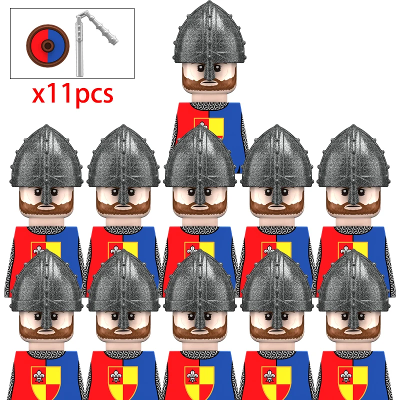 MOC Medieval Knights Wars of the Roses Soldiers Warhammers Fantasy Action Figures Battle Building Blocks Bricks Toys kids gift
MOC Medieval Knights Wars of the Roses Soldiers Warhammers Fantasy Action Figures Battle Building Blocks Bricks Toys kids gift