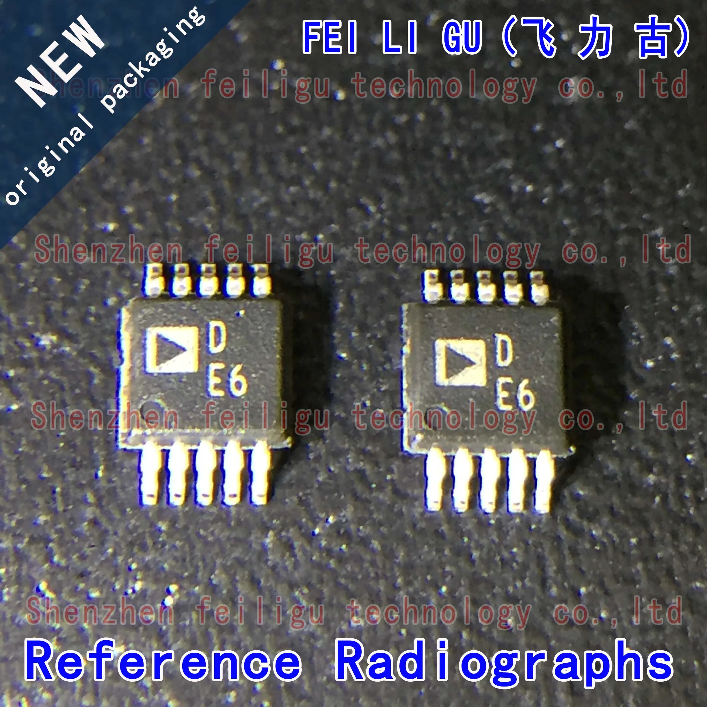 

New Original AD5272BRMZ-20-RL7 AD5272BRMZ-20 AD5272BRMZ AD5272 Silkscreen DE6 Package MSOP10 Digital Potentiometer Chip