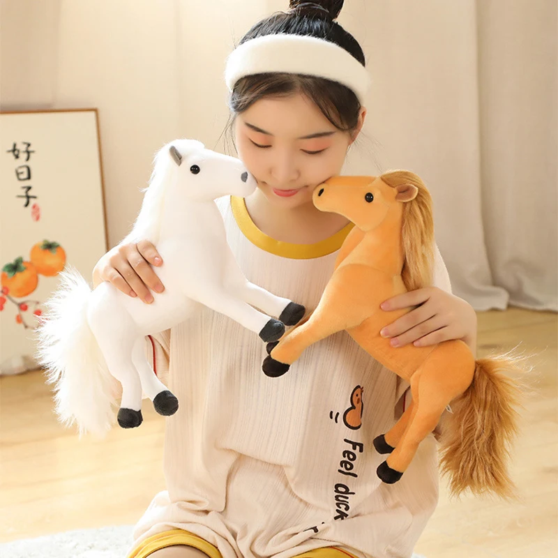 1PCS 32cm Cute Doll Horse Soft Doll Simulation Pony White Horse Black Horse Mini Doll Toy Gift for Boys and Girls
1PCS 32cm Cute Doll Horse Soft Doll Simulation Pony White Horse Black Horse Mini Doll Toy Gift for Boys and Girls